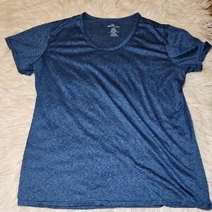 Real Essentials Lightweight Blue Soft T-Shirt – Size Large